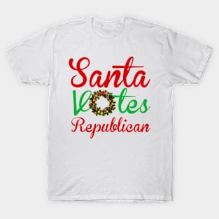 Santa Votes Republican T-Shirt